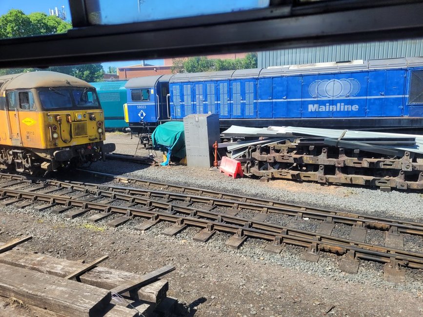 46009 'Operation Smash Hit' adsplay, Sat 28/12/2013. 