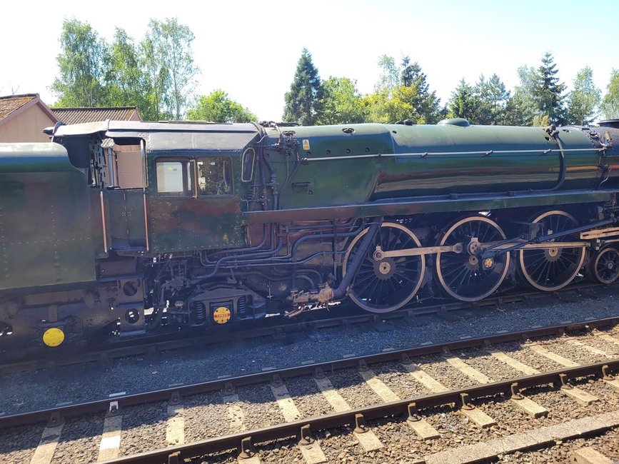 GNR pacific A1 pioneer 1470, Sat 28/12/2013. 