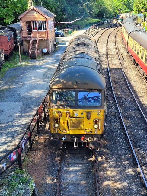 Cab of 60008 Dwight D. Eisenhower, Sat 28/12/2013. 