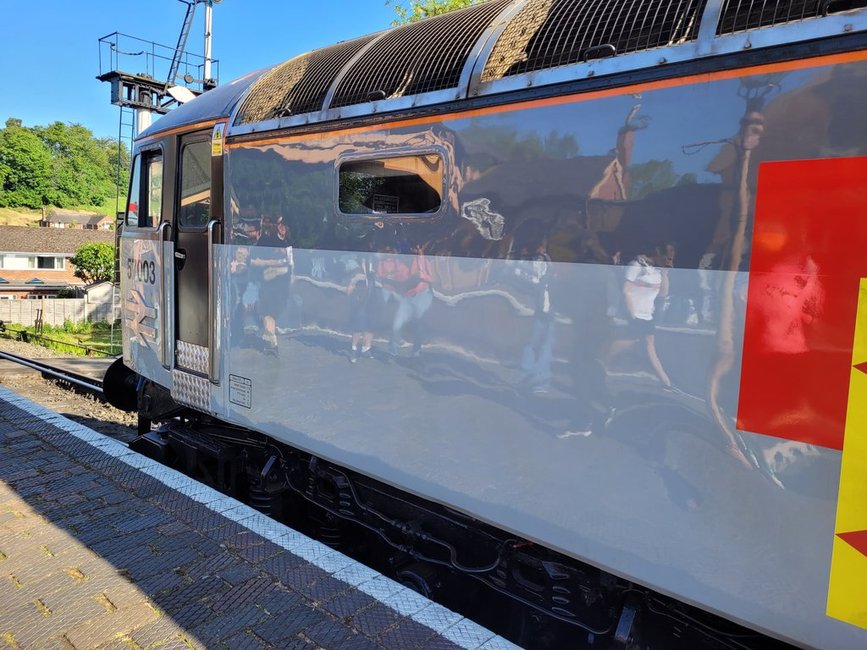 46009 'Operation Smash Hit' adsplay, Sat 28/12/2013.. 