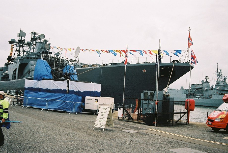 Admiral Levchenko 605, Trafalgar 200, Portsmouth July 2005. 
