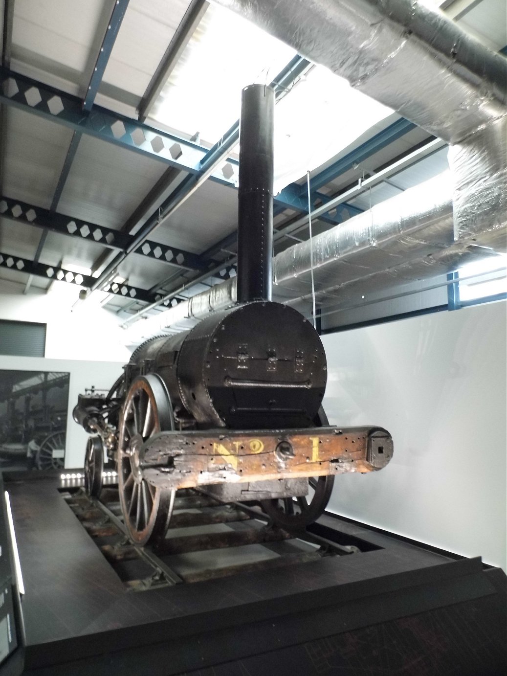 Rocket at the National Raiway Museum, Thurs 27/05/2021. 