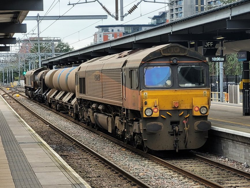 Cab of 60008 Dwight D. Eisenhower, Sat 28/12/2013. 