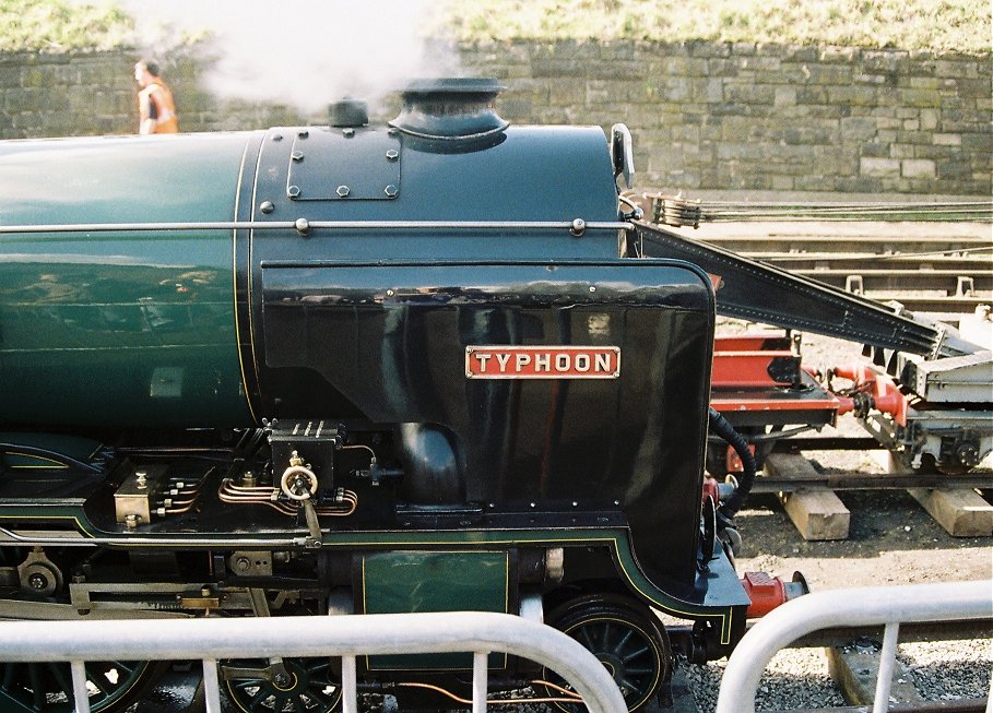 Romney, Hythe and Dymchurch locomotive 60164 Typhoon.