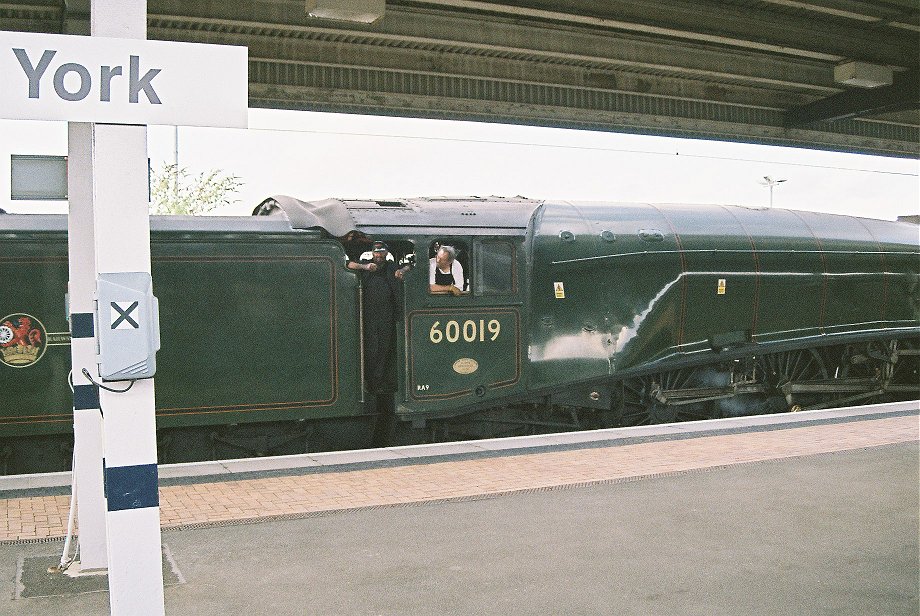 60019 Bittern at York. 30/09/2010. 