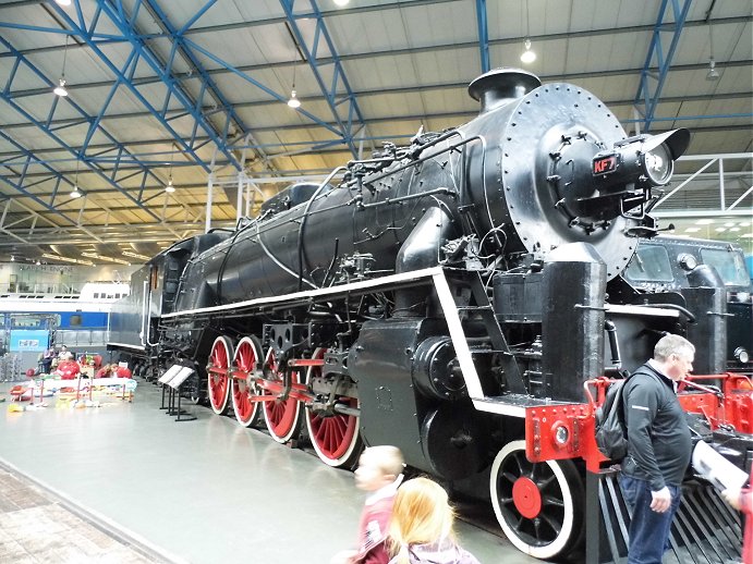 Chinese locomotive, NRM York. Thursday 16/05/2013. 