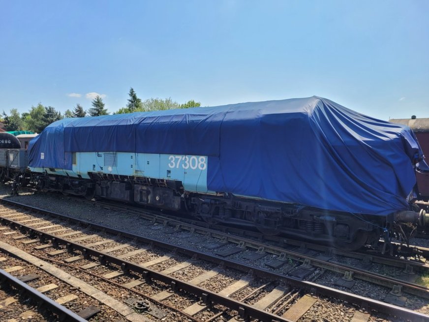 Smokebox number of 60008 Dwight D. Eisenhower, Sat 28/12/2013. 