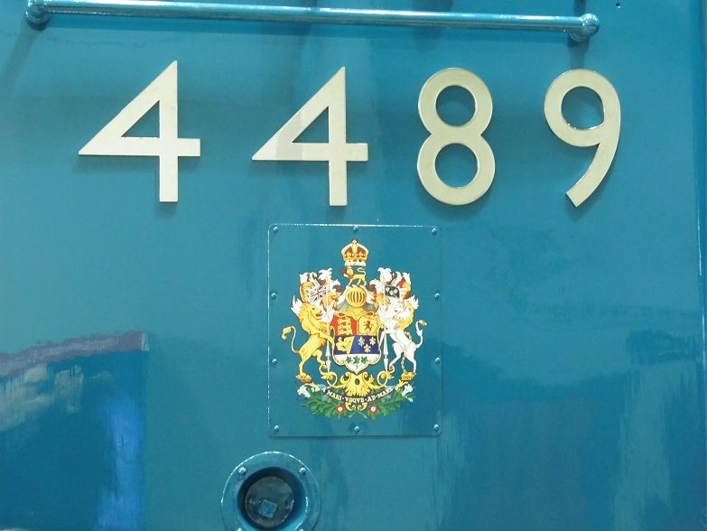 Cabside of Dominion of Canada with stainless steel numbers and DoC crest.