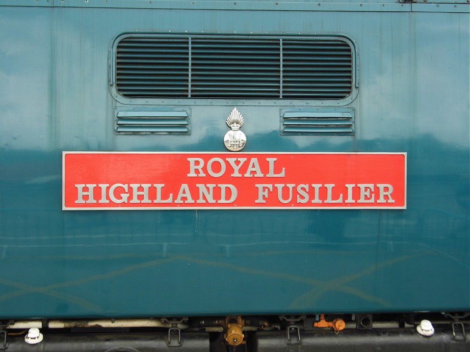 55019 nameplate, Sun 15/9/2013. 