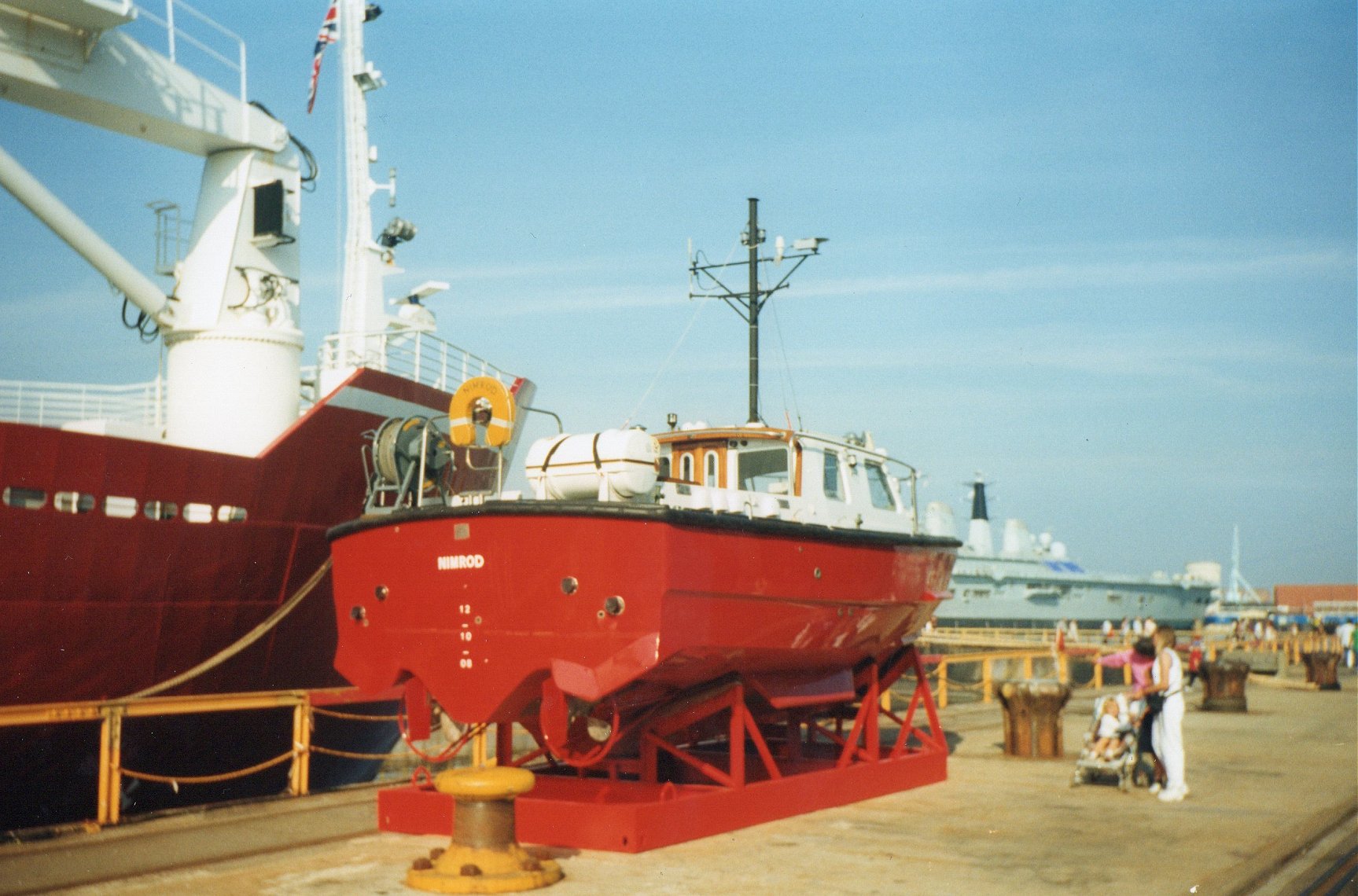 Survey vessel H.M.S. Endurance at Portsmouth Navy Days 1998