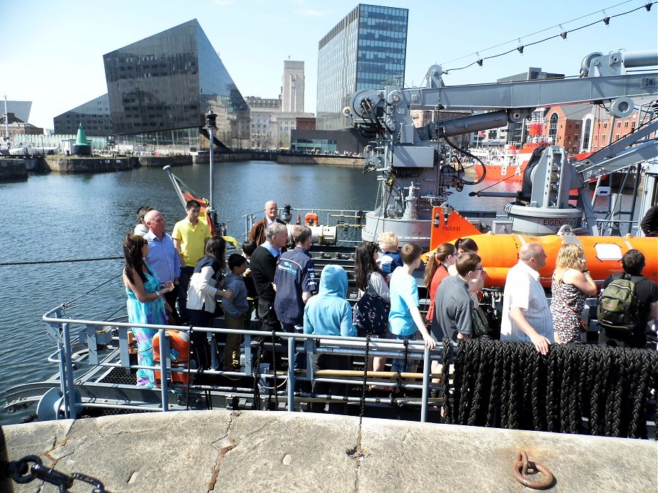 M1064 Gromitz, Canning Dock, Liverpool. Sunday 26/05/2013. 