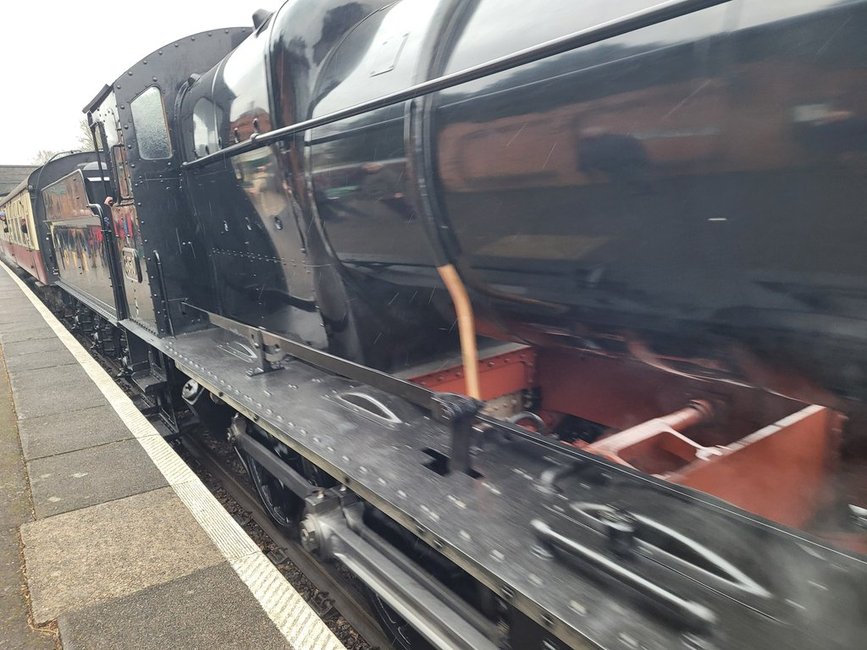 LNER A3 2743/60089, Sat 28/12/2013. 