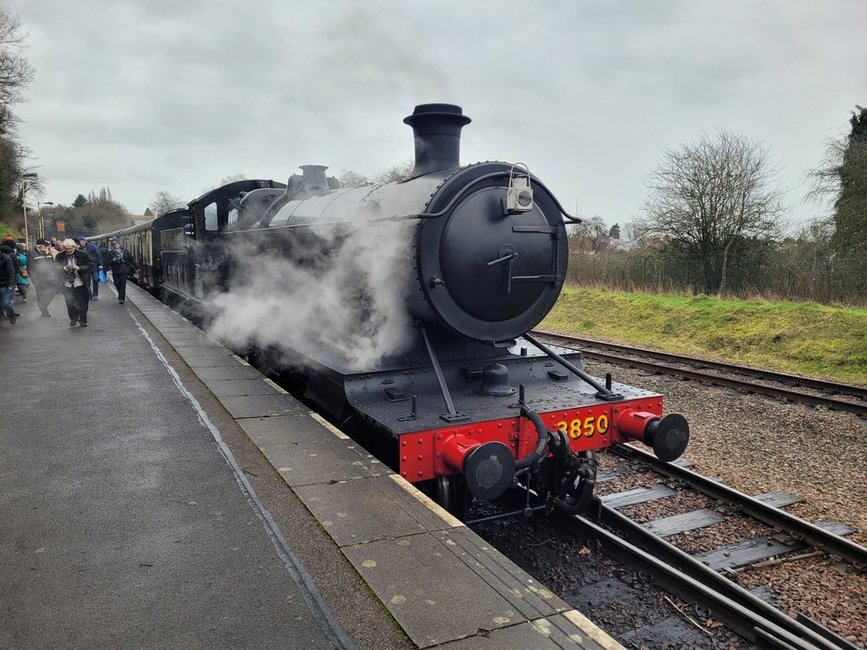 LNER D49 Shire pioneer 234/2700/62700 Yorkshire, Sat 28/12/2013. 