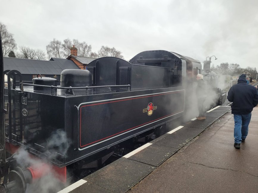 LNER A3 2743/60089, Sat 28/12/2013. 