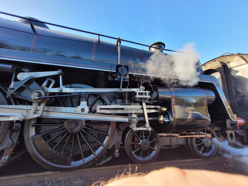 LNER A3 2743/60089, Sat 28/12/2013. 