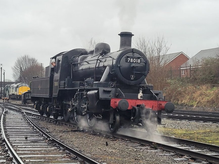 LNER D49 Shire pioneer 234/2700/62700 Yorkshire, Sat 28/12/2013. 