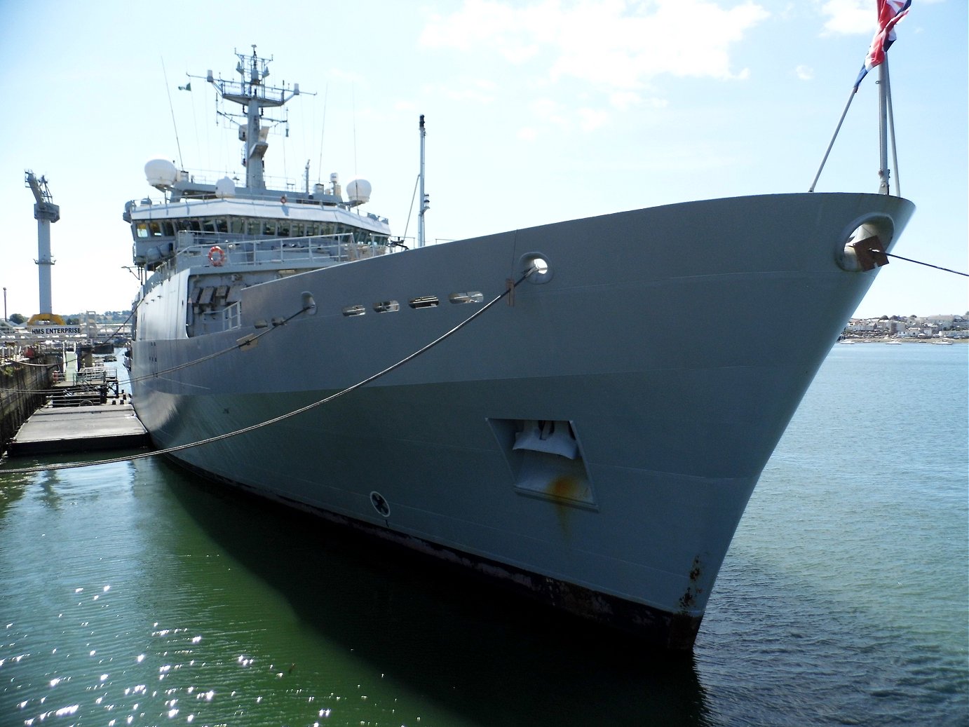 HMS Enterprise, Devonport, Plymouth. Wednesday 25/07/2018 