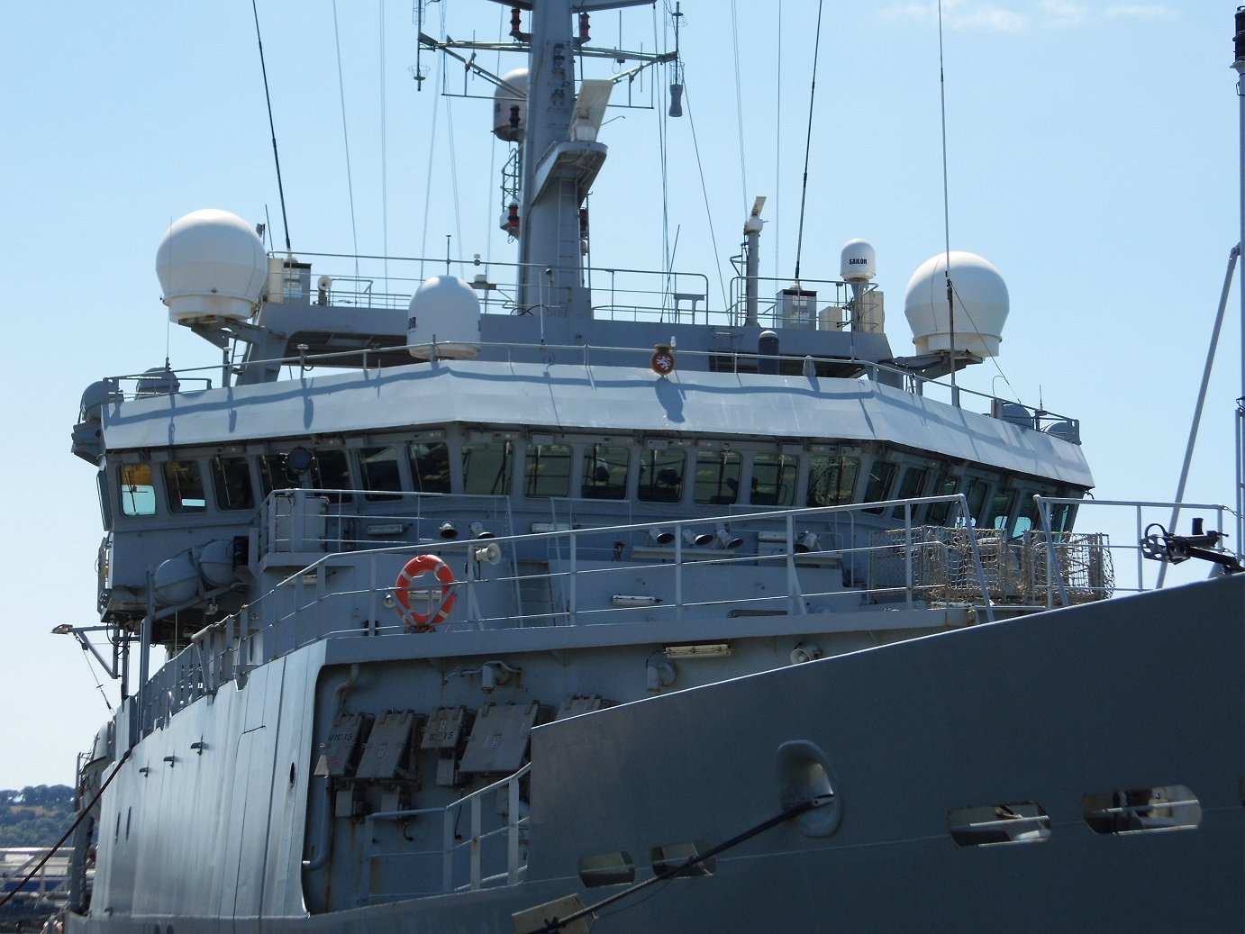 HMS Enterprise, Devonport, Plymouth. Wednesday 25/07/2018 