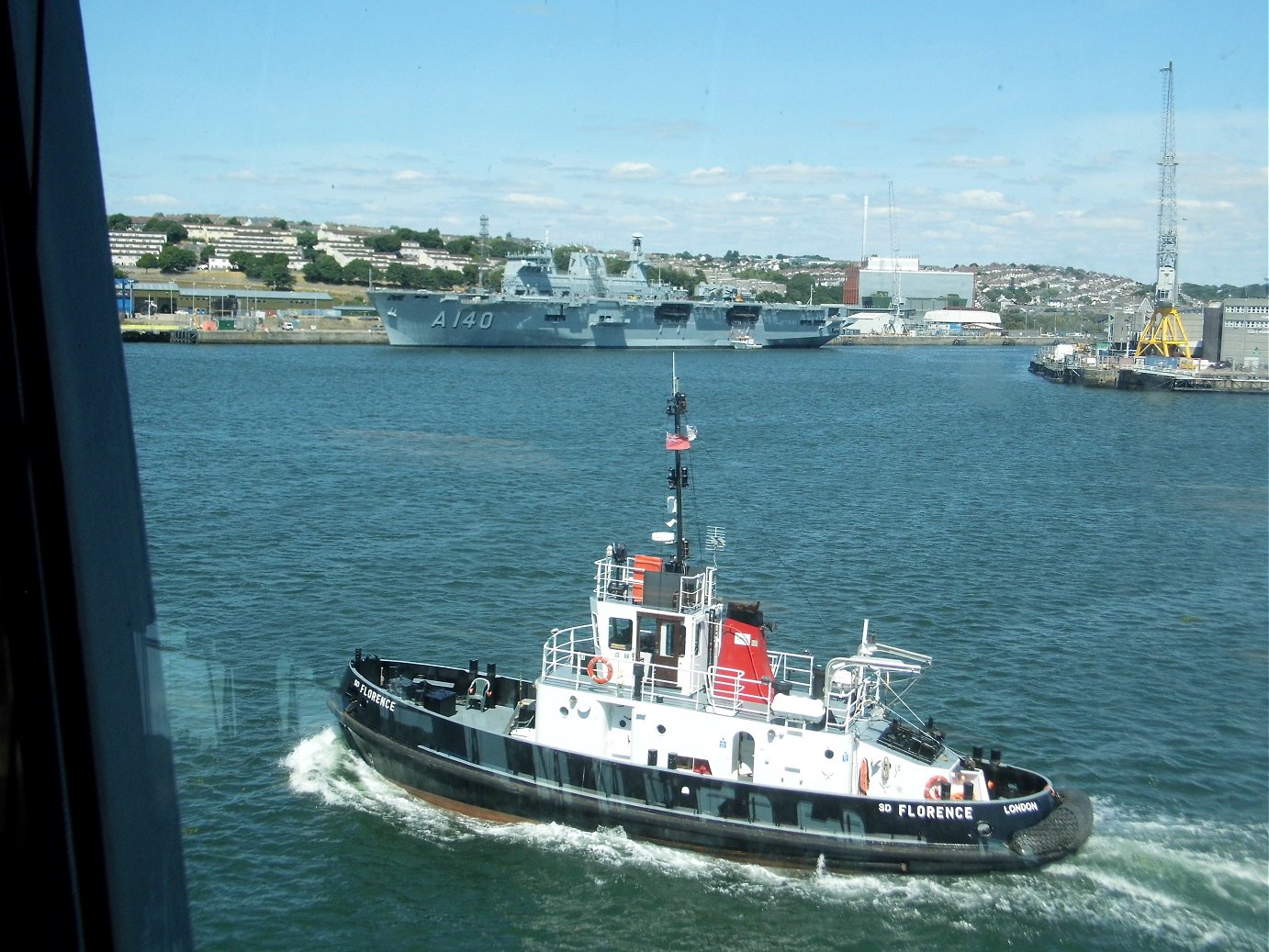 HMS Enterprise, Devonport, Plymouth. Wednesday 25/07/2018 