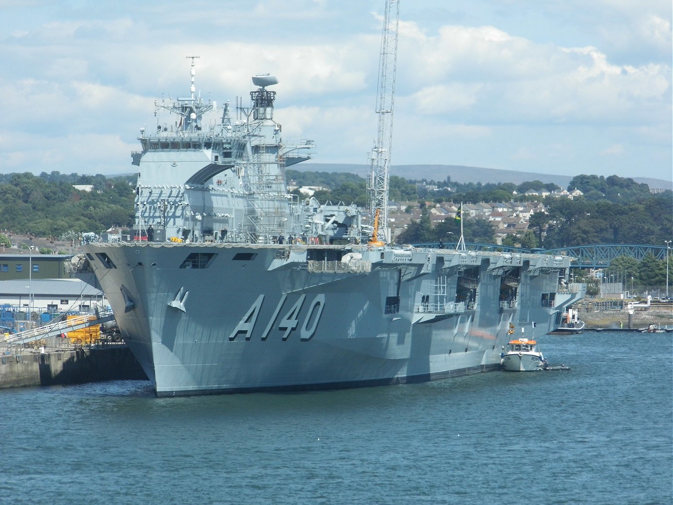 HMS Enterprise, Devonport, Plymouth. Wednesday 25/07/2018 