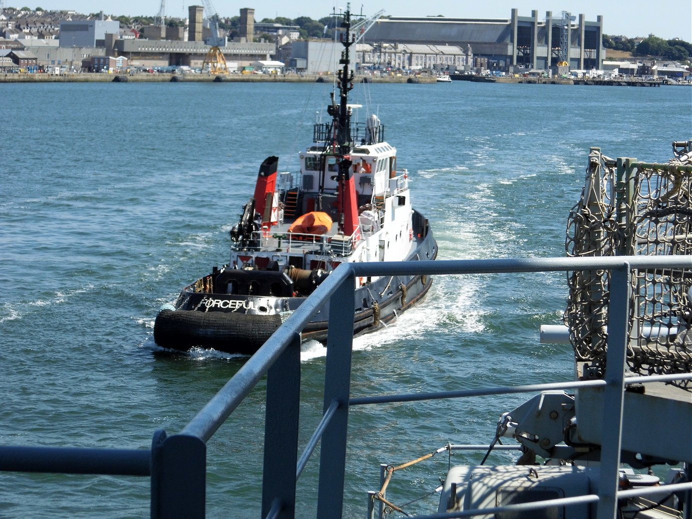 HMS Enterprise, Devonport, Plymouth. Wednesday 25/07/2018 