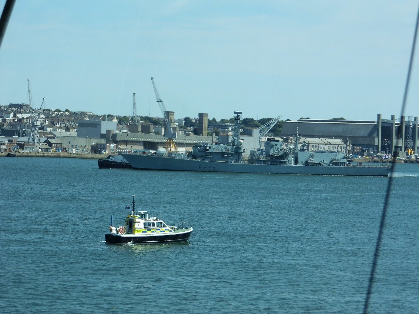 HMS Enterprise, Devonport, Plymouth. Wednesday 25/07/2018 