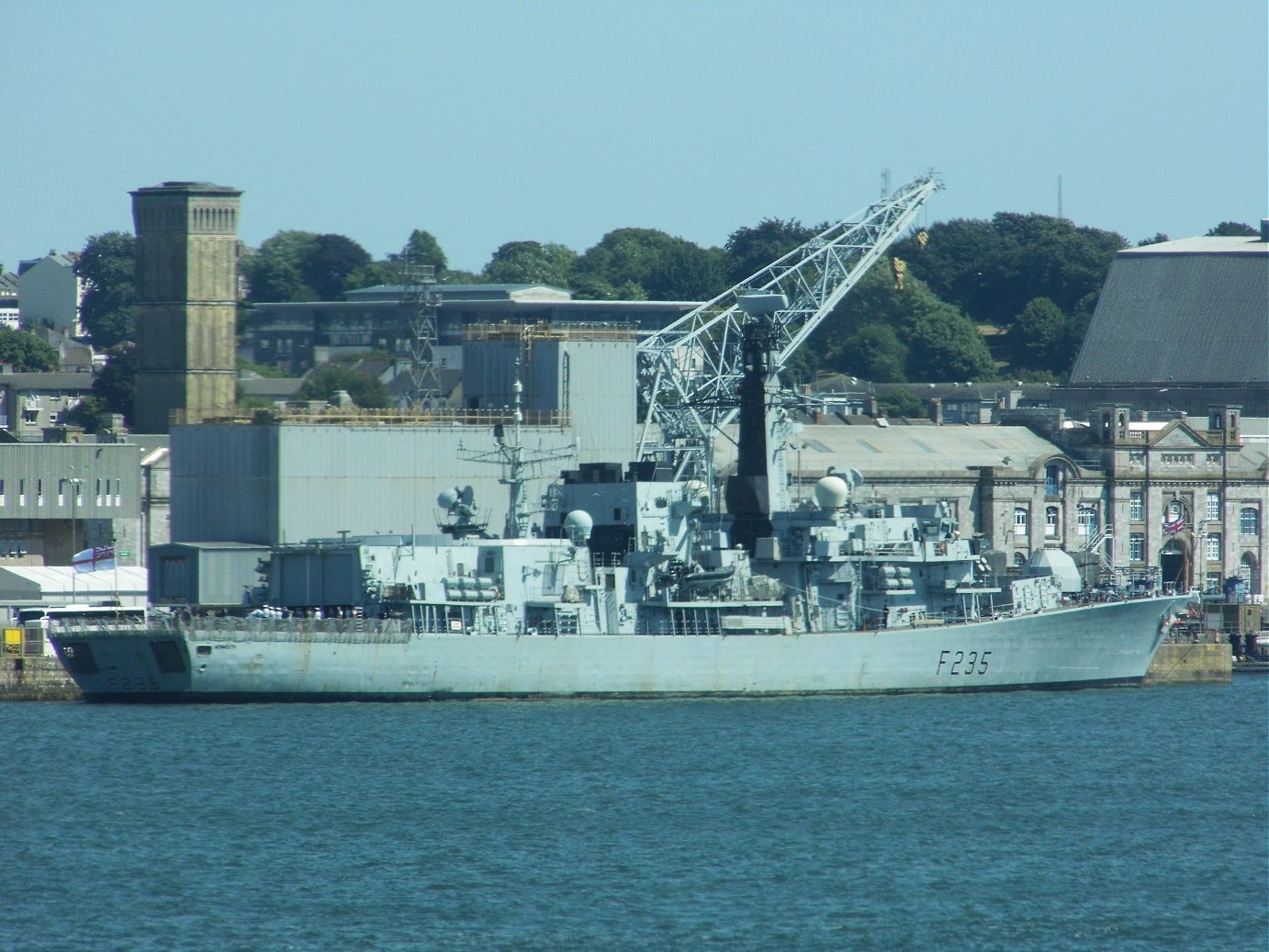 HMS Enterprise, Devonport, Plymouth. Wednesday 25/07/2018 