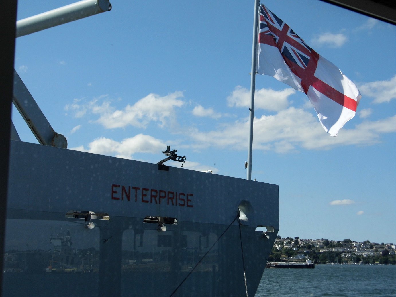 HMS Enterprise, Devonport, Plymouth. Wednesday 25/07/2018 