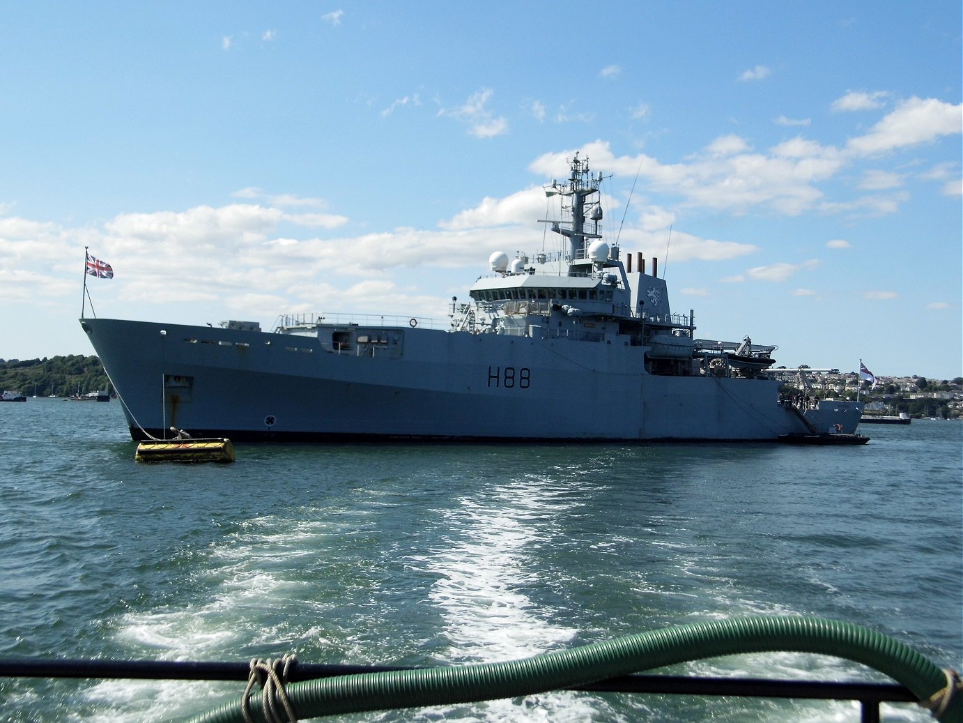 HMS Enterprise, Devonport, Plymouth. Wednesday 25/07/2018 