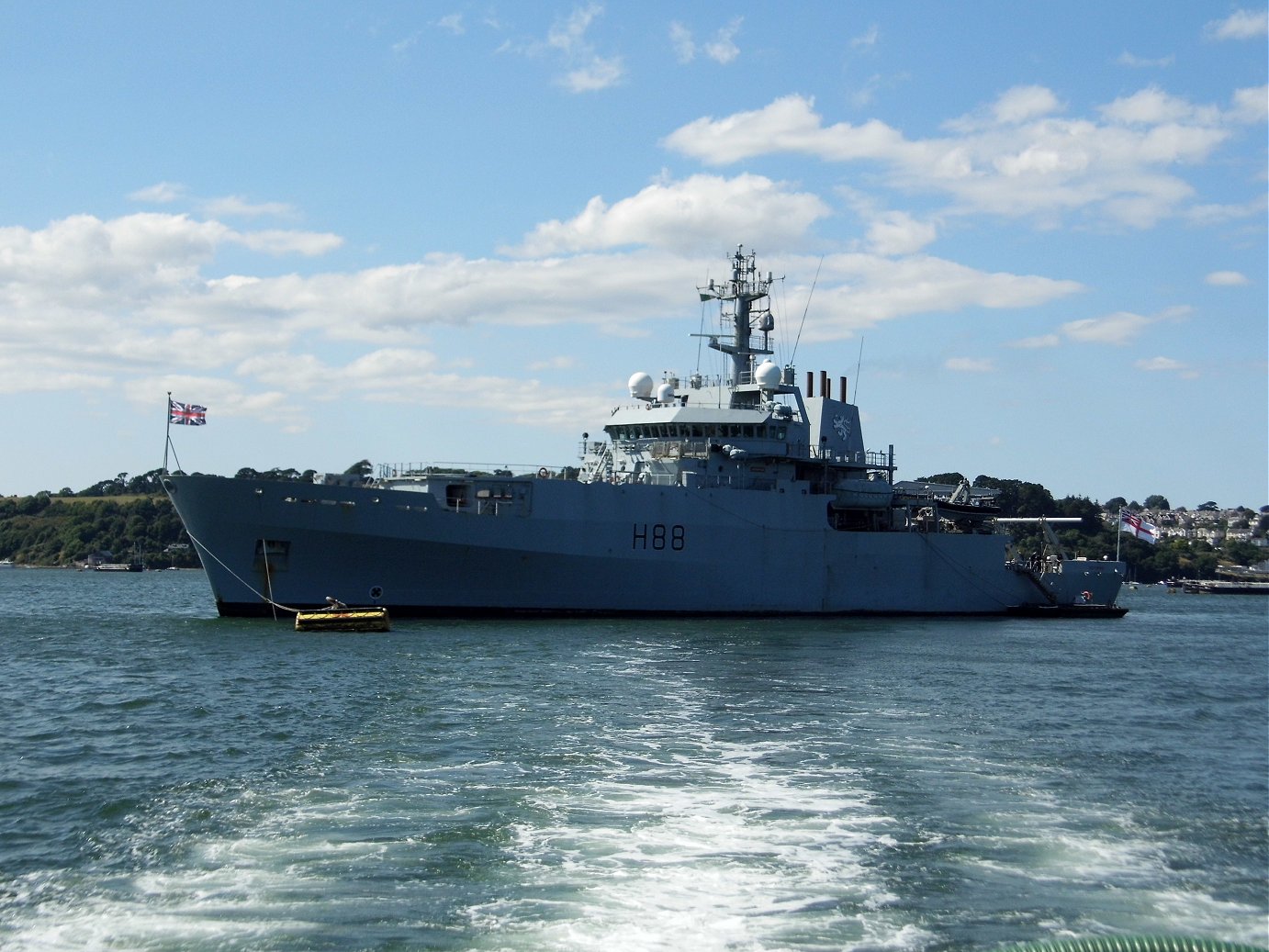 HMS Enterprise, Devonport, Plymouth. Wednesday 25/07/2018 