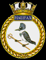 USS Halifax, NCC 6330, Constellation class logo, adopted from the Canadian frigate of the 21st Century.