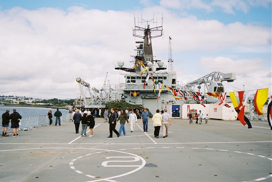 Assault ship L14 H.M.S. Albion at Plymouth Navy Days 2006.