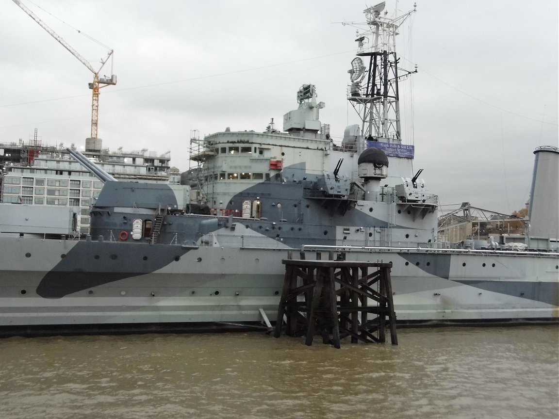 HMS belfast, London, Thursday 16/11/2017.. 
