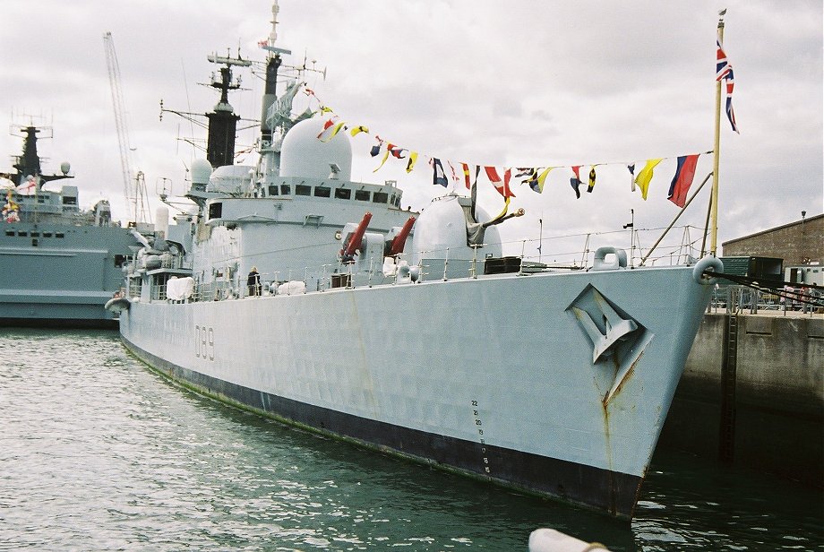 Type 42 destroyer, H.M.S. Exeter at Plymouth Navy Days 2006