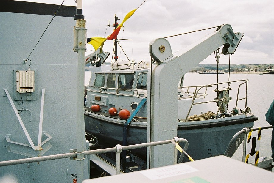 Survey ship H.M.S. Roebuck at Plymouth Navy Days 2006