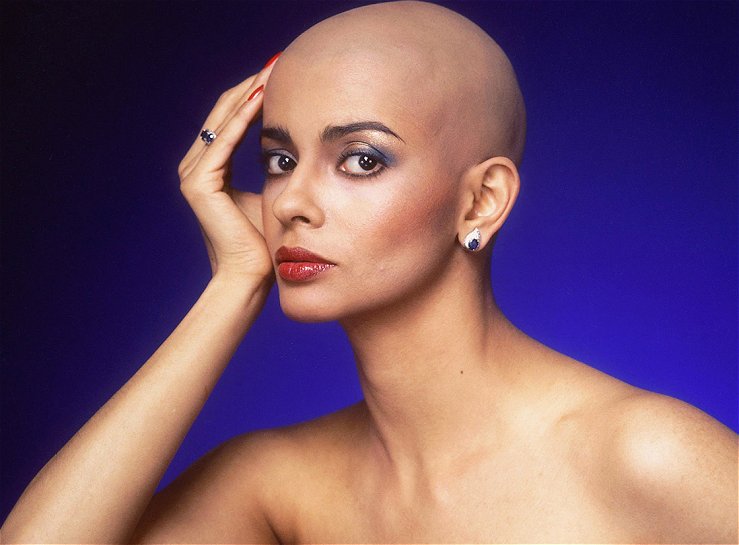 Persis Khambatta - pioneer of the Deltan race in Star Trek.