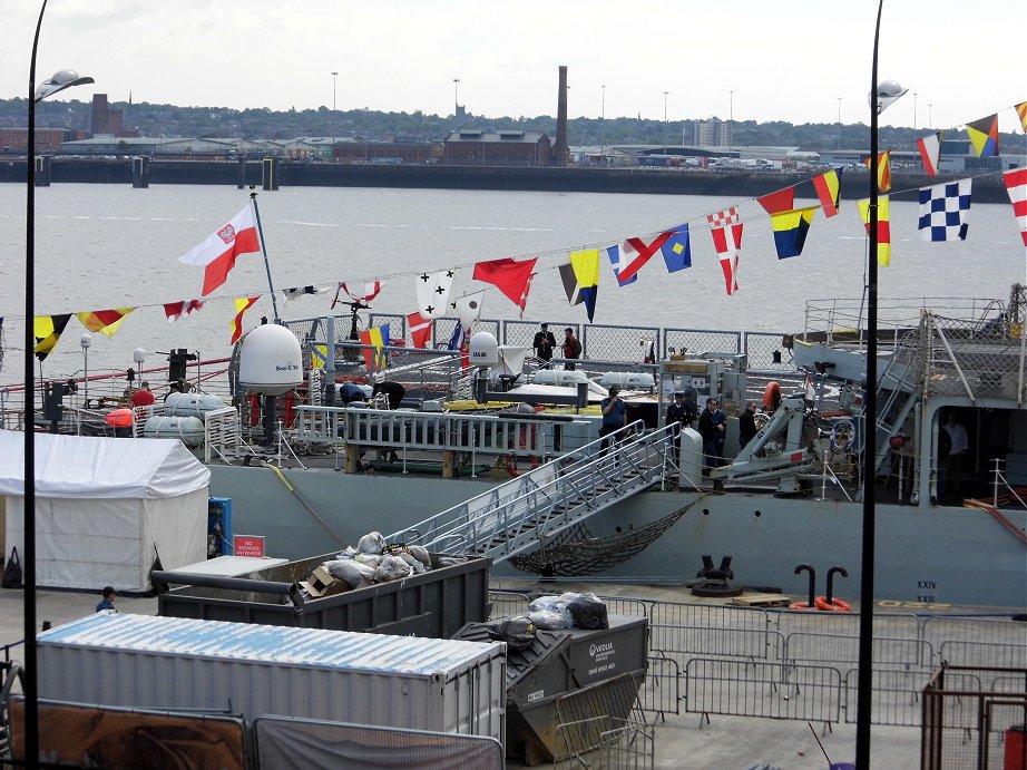 HMCS Iroquois, Liner terminal, Liverpool.  Sunday 26/05/2013. 