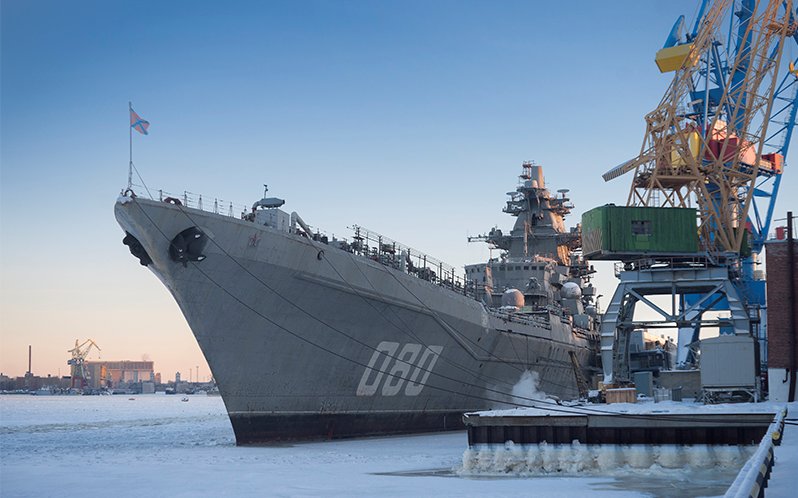 Admiral Nakhimov - ex-Kalinin - Feb 2014. This image is NOT taken by this author. 