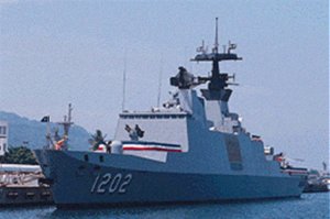 La Fayette class, sister to 21st Century Taiwanese Navy 'Chen Du'.