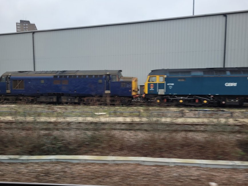 Nameplate of SR Battle of Britain 34109, Sat 28/12/2013. 