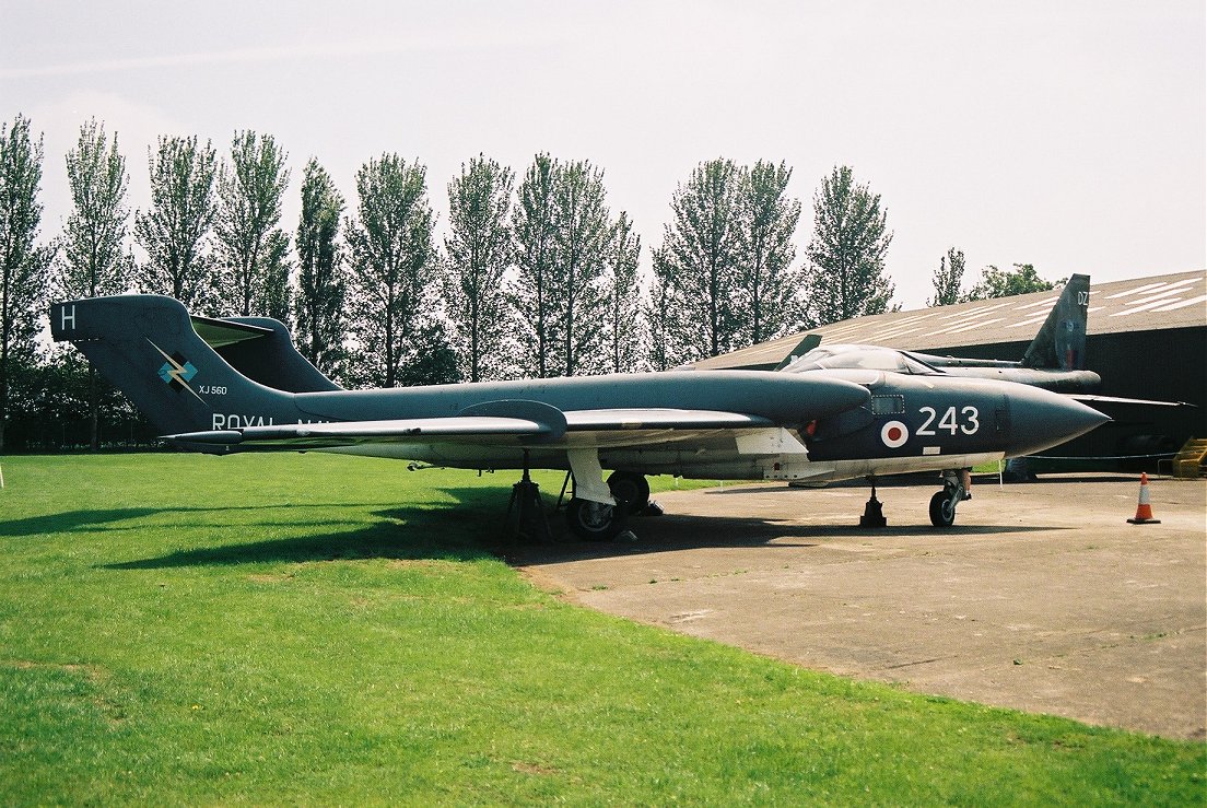 DeHavilland Sea Vixen, Newark Air Museum 2006.