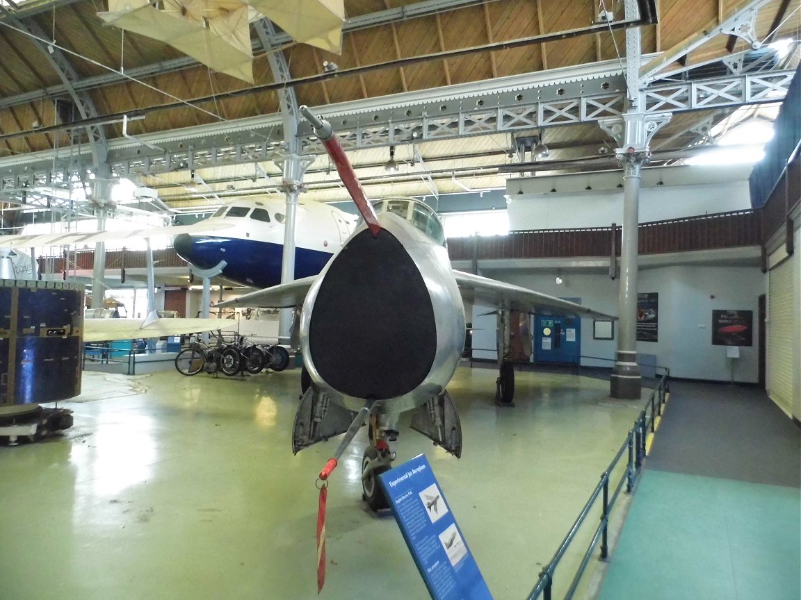 RAF English Electric P1a WG763, Museum of Science and Industry, Manchester, 8th October 2015