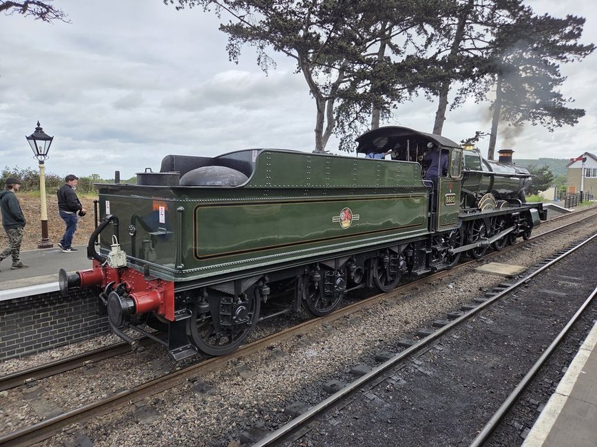 Nameplate of SR Battpo of Britain 34109, Sat 28/12/2013. 