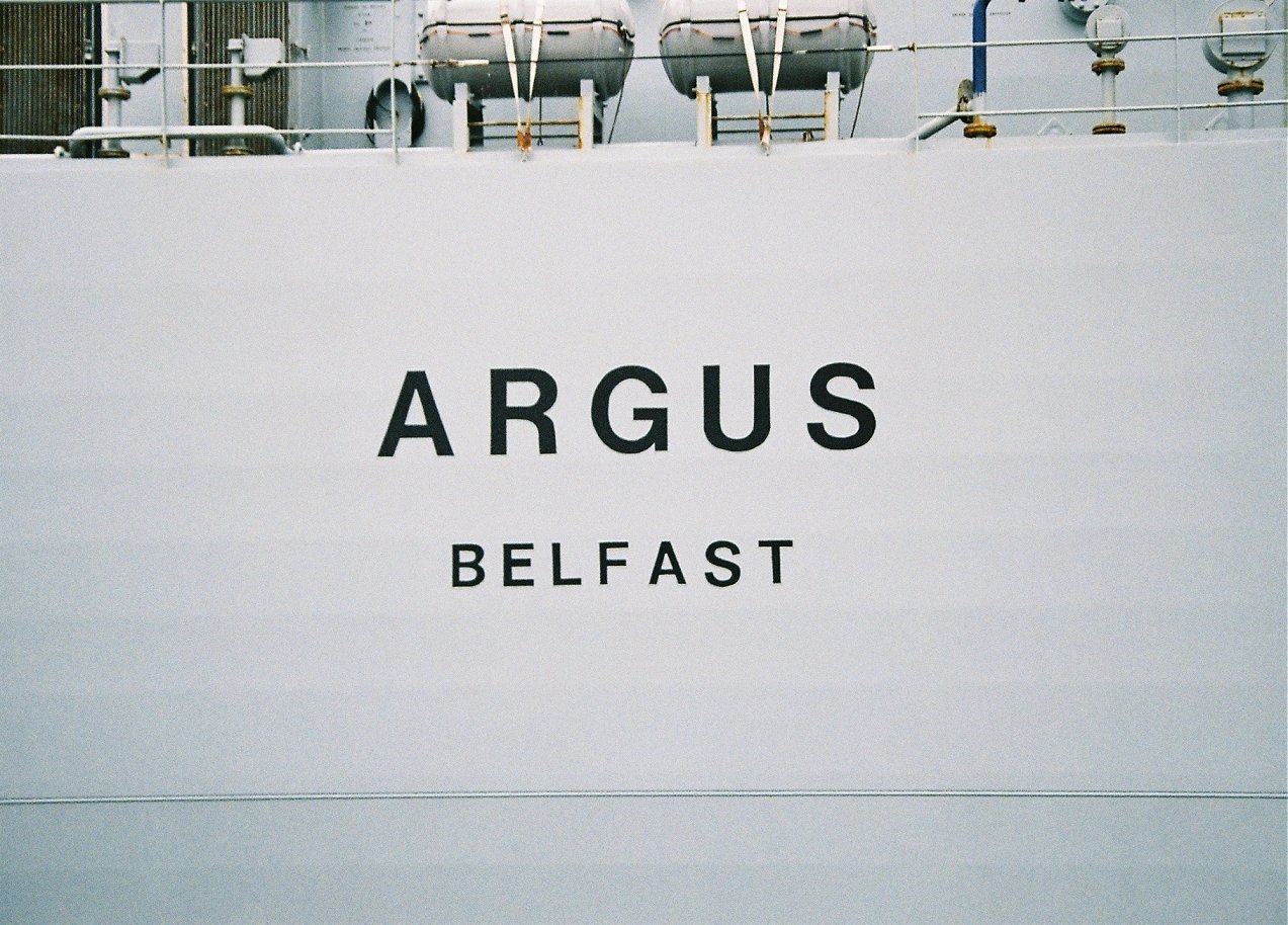 RFA Argus, primary casualty reception ship, Portsmouth 2010.