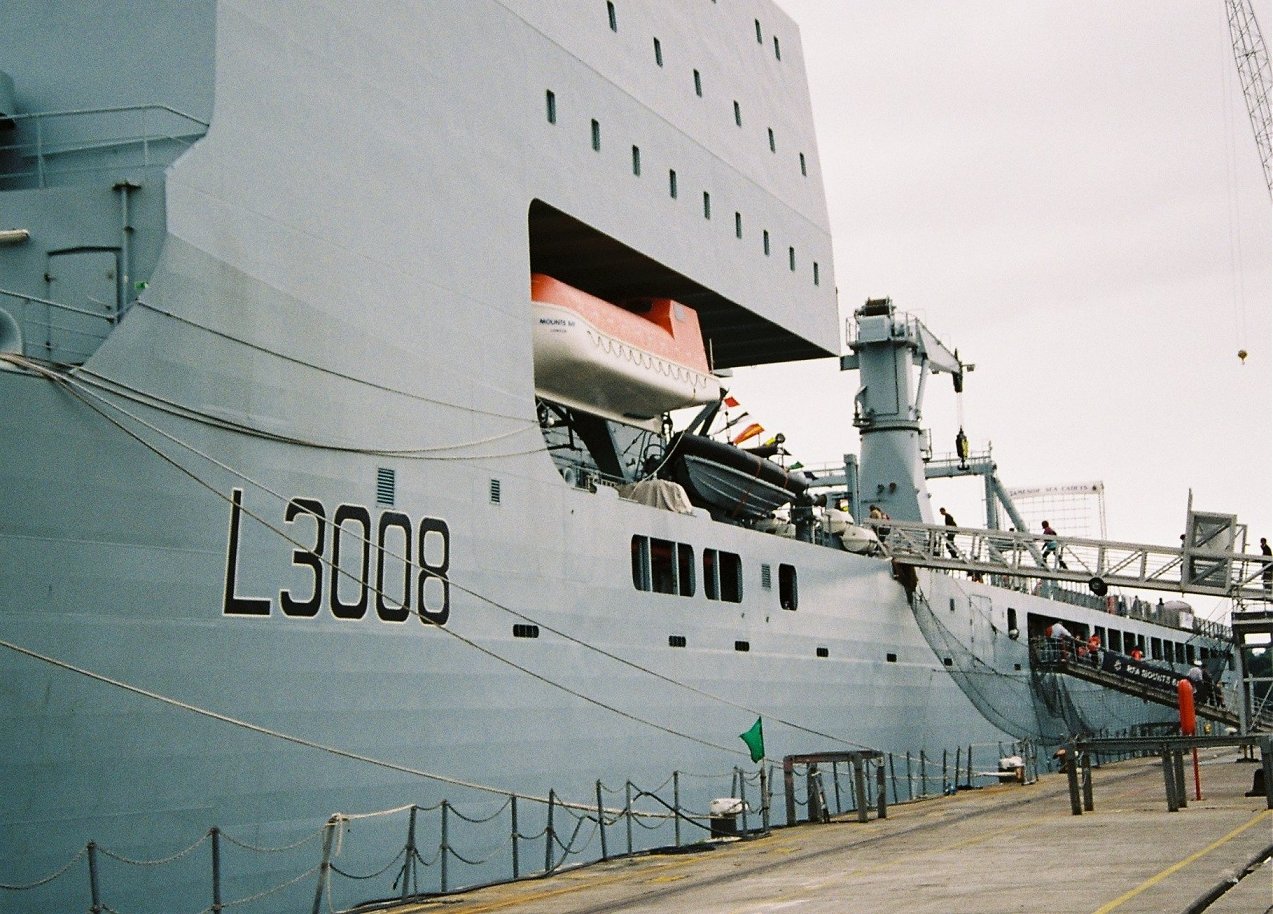 RFA Mounts Bay, Devonport Navy Days 2009