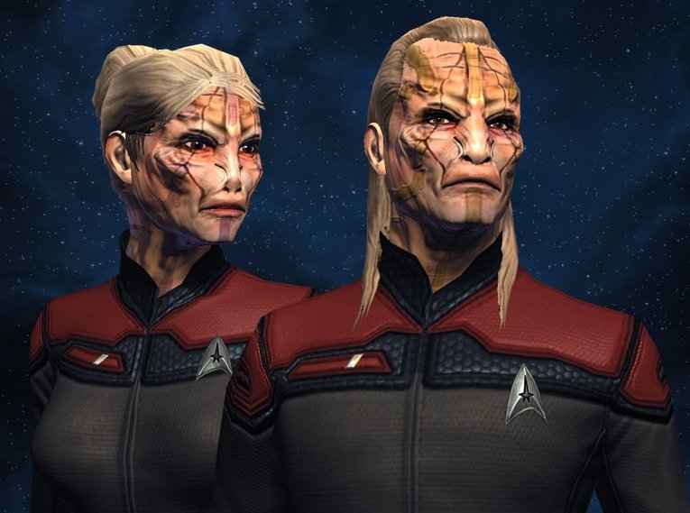 Rigelians as seen in Star Trek Online