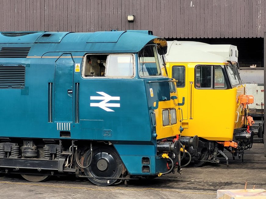 Cab of 60008 Dwight D. Eisenhower, Sat 28/12/2013. 