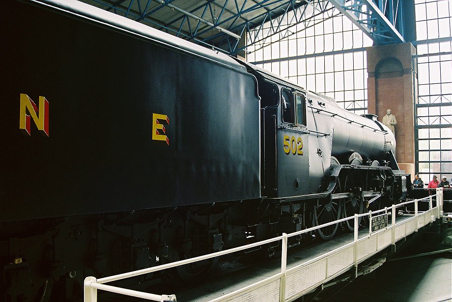 Black Flying Scotsman 103 at the NRM, Wed 01/6/2011. 