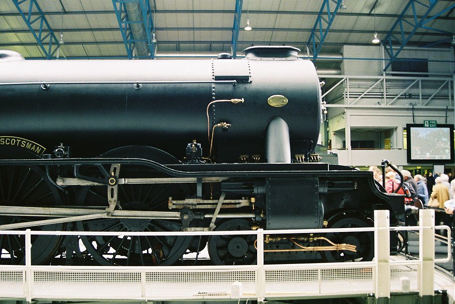 Black Flying Scotsman 103 at the NRM, Wed 01/6/2011. 