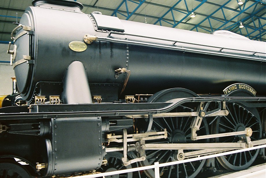 Black Flying Scotsman 103 at the NRM, Wed 01/6/2011. 